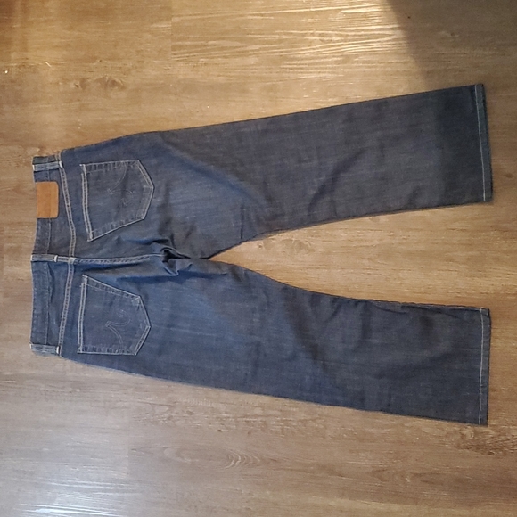 AG Adriano Goldschmied The Protege Straight Leg Dark Denim Jeans Mens 34x27-1/2 - Picture 2 of 14